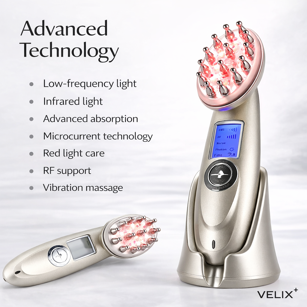 VELIX™ ScalpGlow Comb